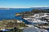12. februar 2021 dronefoto valestrand valevåg 12. februar 2021
