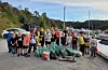 21 speidarar deltok i ryddeaksjonen.FOTO: PRIVAT