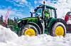John Deere blei det mest registrerte traktormerket i Noreg i 2022, og fekk ein marknadsdel på 23,2 prosent.FOTO: FELLESKJØPET AGRI