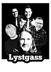 Lystgass skal opptre på Sveiofestivalen. Bak venstre: Vidar Vikse (gitar, kor, komponist).Bak høyre: Brian Lie (gitar, låtskriver).Midten venstre: Remi Sjo, trommer.Midten høyre: Joppe Vie, bass.Fremst: Ragnar Enge, vokalist.