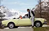 Fiat Sport Spider frå ein reklame frå 1969. Ikkje vanskeleg å la seg freiste av denne.