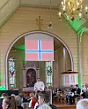 @sveiokyrkja I dag har vi hatt 17.mai gudstjenester i alle kyrkjene våre i Sveio ⛪️🇳🇴 Her er noen bilder fra Valestrand kyrkje 😃🇳🇴🇳🇴 #vestavindsveio