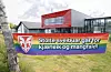 Her er Pride-banneret til Sveio som skal vera med i tog i Haugesund og Stord i sumar.
