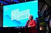 Høgres leiar Erna Solberg presenterer det alternative statsbudsjettet til partiet for 2025 i Loftstuen på Stortinget. Foto: Stian Lysberg Solum / NTB / NPK