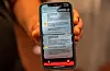 Slik såg det ut då det nye varslingssystemet for mobiltelefonar blei testa 14. juni. Men mange fekk ikkje meldinga. FOTO: OLE BERG RUSTEN / NTB / NPK