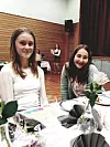 Cecilie Førre Apeland og Ingrid Andrea Panayiotou.
