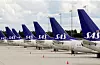 Pilotforeininga i SAS opplyser fredag at ingen av passasjerane til selskapet som har planlagt påskeferiar, skal rammast av den pågåande konflikten i SAS. Foto: Vidar Ruud / NTB / NPK